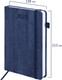 Миниатюра изображения товара Ежедневник Brauberg Wood 2025 / 115830 (синий)