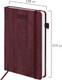 Миниатюра изображения товара Ежедневник Brauberg Wood 2025 / 115831 (бордовый)