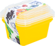 Миниатюра изображения товара Набор лотков для заморозки Berossi Zip Mini ИК 84555000 (3шт, лимон)