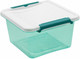 Миниатюра изображения товара Контейнер Berossi Monaco ИК 78166000 (мята полупрозрачный)
