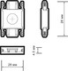 Миниатюра изображения товара Коннектор для шинопровода JAZZway MTR16 CL-BL / 5057296 (черный)