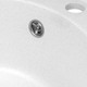 Миниатюра изображения товара Мойка кухонная Saniteco Nova (белый с сифоном)