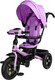 Миниатюра изображения товара Трехколесный велосипед с ручкой CosmoRide LX-01PU (сиреневый)