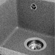 Миниатюра изображения товара Мойка кухонная Saniteco Silva (графит с сифоном)