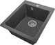 Миниатюра изображения товара Мойка кухонная Saniteco Silva (графит с сифоном)