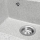Миниатюра изображения товара Мойка кухонная Saniteco Terra (серый с сифоном)