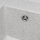 Миниатюра изображения товара Мойка кухонная Saniteco Terra (серый с сифоном)