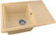 Миниатюра изображения товара Мойка кухонная Saniteco Rosa (песок с сифоном)