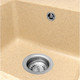 Миниатюра изображения товара Мойка кухонная Saniteco Rosa (песок с сифоном)