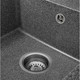 Миниатюра изображения товара Мойка кухонная Saniteco Fama (графит с сифоном)
