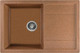 Миниатюра изображения товара Мойка кухонная Saniteco Fama (терракот с сифоном)