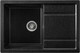Миниатюра изображения товара Мойка кухонная Saniteco Fama (черный с сифоном)