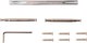 Миниатюра изображения товара Ручка дверная Avers H-14050-P-BLM Spindle 105 (B2B)