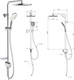 Миниатюра изображения товара Душевая система Teska Tena DR2920C