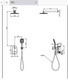 Миниатюра изображения товара Душевая система со смесителем Teska Sardes AS2200