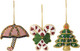Миниатюра изображения товара Набор елочных игрушек Tkano New Year Essential Christmas blink / TK24-NY_DEC0021 (3шт)