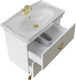 Миниатюра изображения товара Тумба под умывальник Grossman Атрио 85 / 108016 (белый глянец)