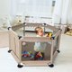 Миниатюра изображения товара Игровой манеж Solmax&Kids ZV97982 (бежевый)