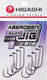 Миниатюра изображения товара Набор крючков рыболовных Higashi Aberdeen Jig AJ-01 #1/0 Black nickel / 06184