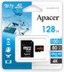 Миниатюра изображения товара Карта памяти Apacer MicroSDXC 128GB с адаптером (AP128GMCSX10U8-R)