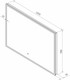 Миниатюра изображения товара Зеркало Континент Amer Black Led 120x70