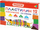 Миниатюра изображения товара Пластилин Пифагор Классический. Веселая такса / 106675 (12цв)