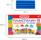 Миниатюра изображения товара Пластилин Пифагор Классический. Веселая такса / 106675 (12цв)