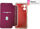 Миниатюра изображения товара Чехол-книжка Digitalpart С защитой камеры для Redmi Note 11 Pro/Note 11 Pro 5G (бордовый)