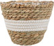 Миниатюра изображения товара Кашпо Natural House Танзания 165x165x135 / Lishan-04 XS (натуральный/белый)