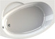 Миниатюра изображения товара Ванна акриловая Radomir Монти Стандарт / 2-79-2-1-0-213 (с гидромассажем, левый)