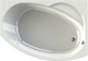 Миниатюра изображения товара Ванна акриловая Radomir Монти Стандарт / 2-79-2-2-0-213 (с гидромассажем, правый)