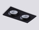 Миниатюра изображения товара Точечный светильник Ambrella TN102734/2 BK (черный)