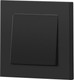 Миниатюра изображения товара Выключатель INTRO Accent 6-101-05 / Б0063458 (антрацит)