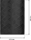 Миниатюра изображения товара Стакан для зубной щетки и пасты FORA Delicate Black FOR-DLB044