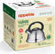 Миниатюра изображения товара Чайник со свистком Appetite LKD-3030