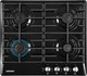 Миниатюра изображения товара Газовая варочная панель Nordfrost HS 6043 B