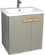 Миниатюра изображения товара Тумба с умывальником Viant Мюнхен Como 70 / VMUN70COH-T2STP (хаки)+S-UM-COM70/1-w