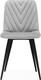 Миниатюра изображения товара Стул Notta Ральф (светло-серый/черный)