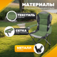 Миниатюра изображения товара Кресло складное Sundays ZC-CC102 (серый/зеленый)