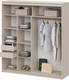 Миниатюра изображения товара Шкаф-купе NN мебель К ШКП 3 2.0 Макс (меланж)