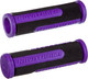 Миниатюра изображения товара Грипсы для велосипеда Novatrack Х76786 (110мм, черный/фиолетовый)