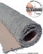 Миниатюра изображения товара Коврик Shahintex Нанохлопок 40x60 / 858019 (пепельный 05)