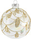 Миниатюра изображения товара Шар новогодний Волшебная страна Изысканность / 108558 (прозрачный с рисунком)