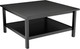 Миниатюра изображения товара Журнальный столик ММЦ Кантри 90x90 (блэк)