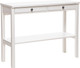 Миниатюра изображения товара Консольный столик ММЦ Кантри 110x40 (белый лак)