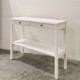Миниатюра изображения товара Консольный столик ММЦ Кантри 110x40 (белый лак)