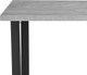 Миниатюра изображения товара Обеденный стол Notta Лота Лофт 140x80x75 (черный матовый/бетон)