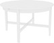 Миниатюра изображения товара Обеденный стол ММЦ Кантри круглый (белый лак)