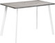 Миниатюра изображения товара Обеденный стол Notta Тринити Лофт 120x80x75 (бетон/белый матовый)