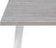 Миниатюра изображения товара Обеденный стол Notta Тринити Лофт 120x80x75 (бетон/белый матовый)